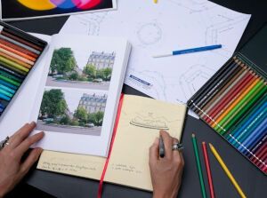 Esquisse de l’œuvre, © Guillaume Thomas