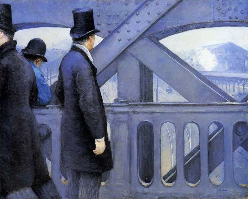 Gustave Caillebotte, Sur le pont de l’Europe, vers 1876-1880, Kimbell Art Museum, Fort Worth.
